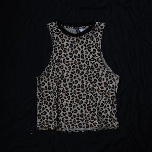 Leopard Print Muscle Tank